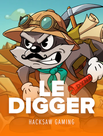 Slot de exploración minera con indicación de premio grande y acción constante.