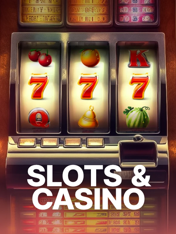 Slot oscuro con acento neón y enfoque en mejores bonos.